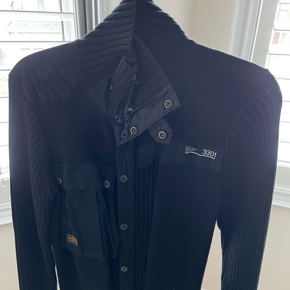 G star sweater, black, size medium